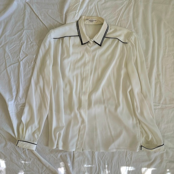 Vintage Balenciaga Blouse - Picture 1 of 7